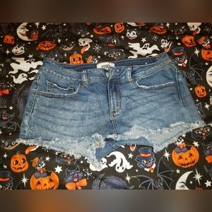 Pink Jean Shorts Size 8
